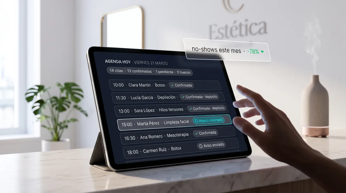 Agenda Blindada Contra No-Shows